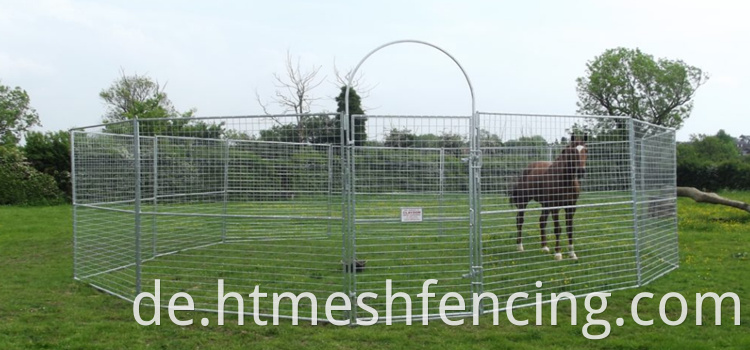 Heißverkauf tragbare Gartenpaneele Viehpaneele verzinkter Viehzauntafel